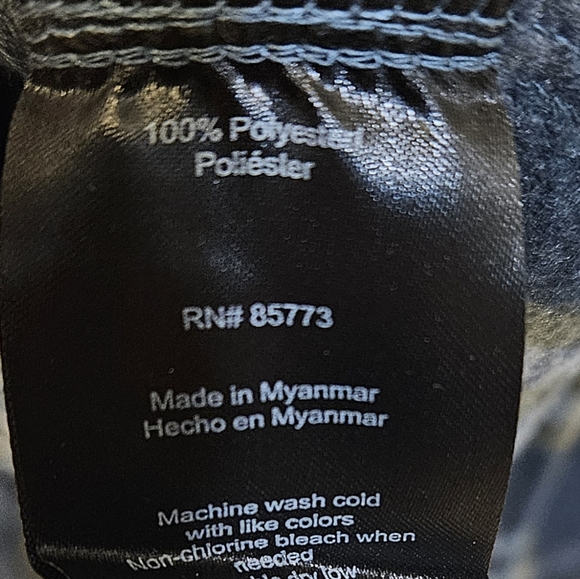 O’Neill Women Pullover Flannel Fleece 1/4 Zip Pockets Sweatshirt - Size Large - Picture 9 of 10